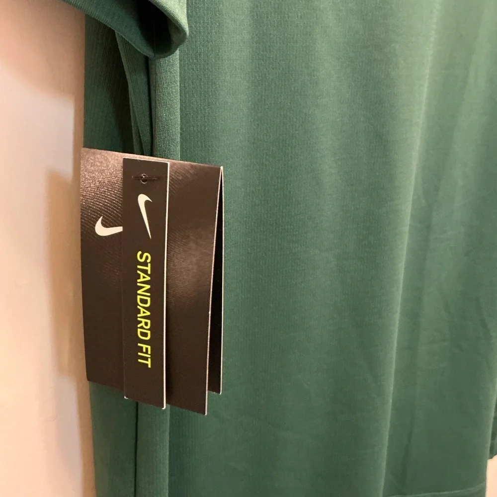 Nike Men's Dri-Fit Green Polo Shirt - Picture 5 of 5